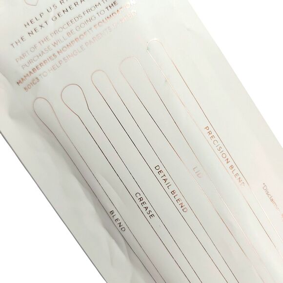 Shades by Shan Brush Set Collection 5 Piece Cosmetic Makeup - Picture 6 of 7